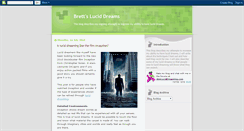 Desktop Screenshot of brett.iamluciddreaming.com